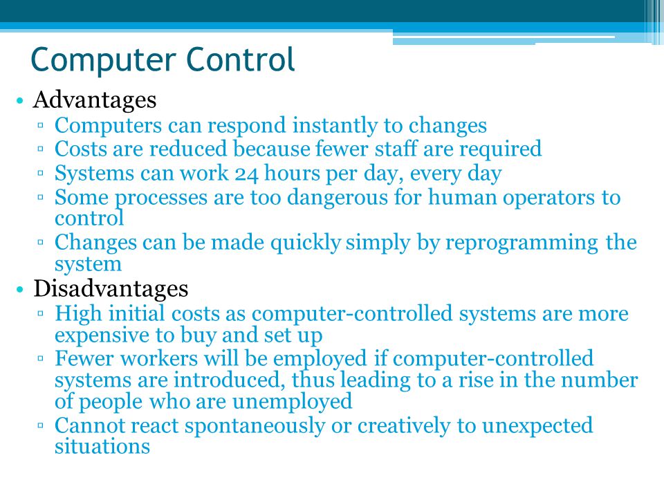 Advantages and disadvantages of computer for grade 4